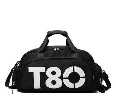 Bolso Mochila de viaje deportivo T80 Negro