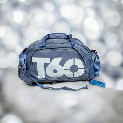 Bolso Mochila de viaje deportivo T60 Celeste Oscuro