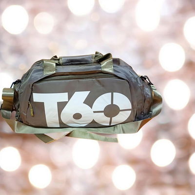 Bolso Mochila de viaje deportivo T60 Beige Oscuro 