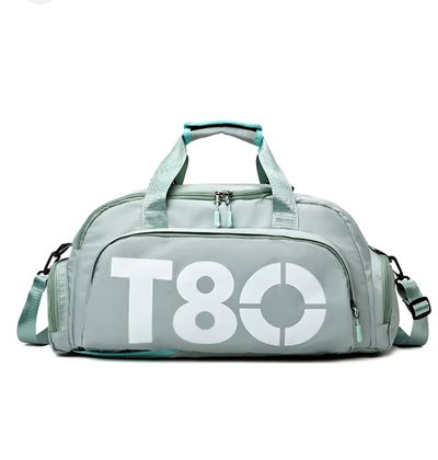 Bolso Mochila de viaje deportivo T80 Verde Agua