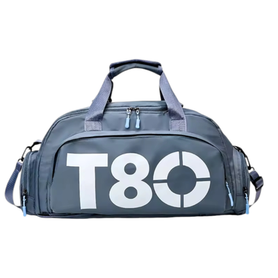 Bolso Mochila de viaje deportivo T80 Celeste Oscuro 