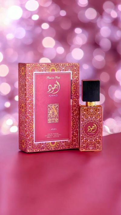 Perfume Ajwad Pink To Pink Lattafa Unisex 60ml EdP