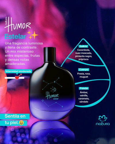 Perfume Humor Estelar 75ml Natura 