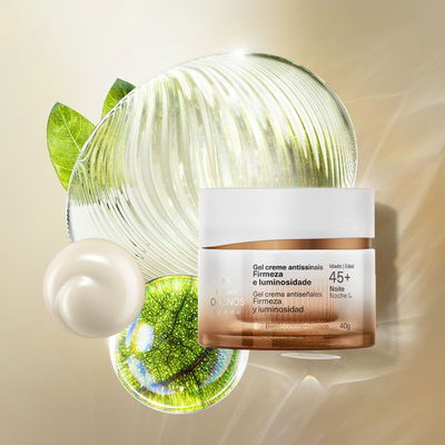Gel Crema Antiseñales 45+ Noche Chronos Natura 