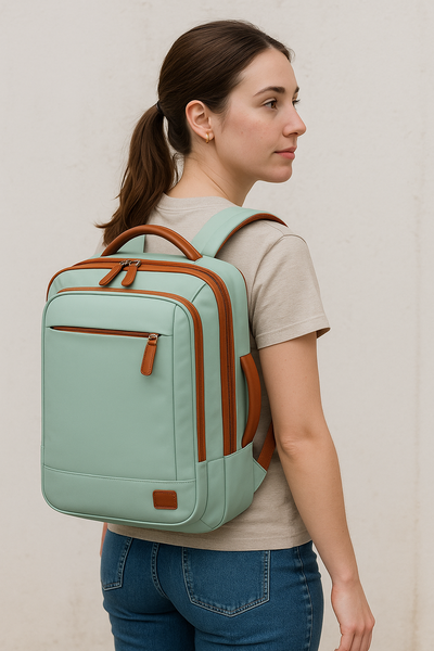 Mochila de Viaje Expandible Luna Verde