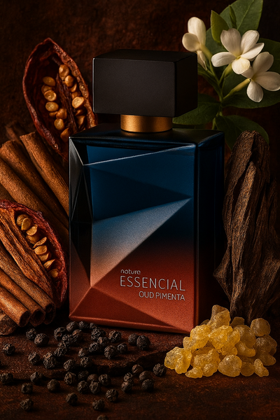 Perfume Essencial Oud Pimienta masculino 100ml Natura 