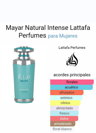 Perfume Mayar Natural Intense Lattafa 100ml