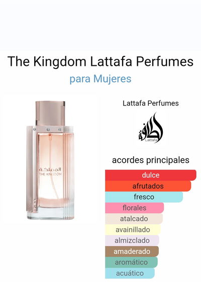 Perfume The Kingdom femenino Lattafa 100ml