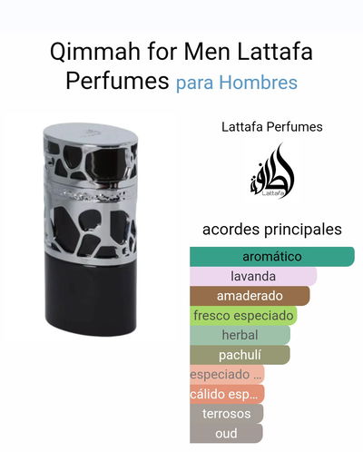 Perfume Qimmah for Men Lattafa 100ml