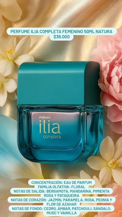 Perfume Ilia Completa femenino 50ml Natura