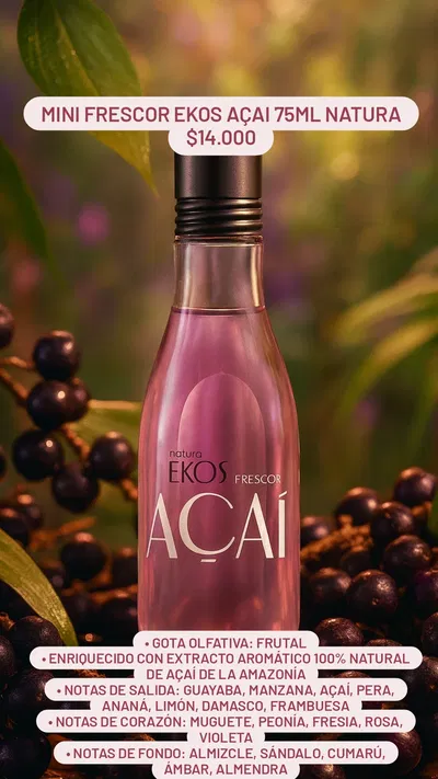 Frescor Ekos Açai 75ml Natura