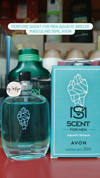 Perfume Scent For Men Aquatic Breeze masculino 30ml Avon