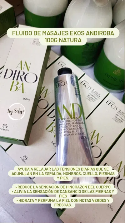Fluido de Masajes Ekos Andiroba 100g Natura
