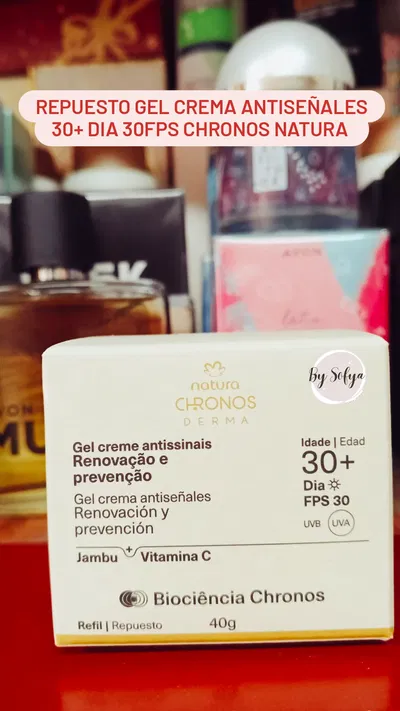 Repuesto Gel Crema Antiseñales 30+ Dia 30fps Chronos Natura