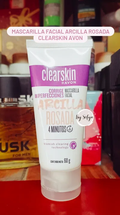 Mascarilla Facial Arcilla Rosada Clearskin Avon