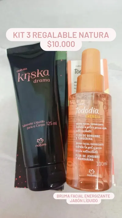 Kit 3 Regalable Natura