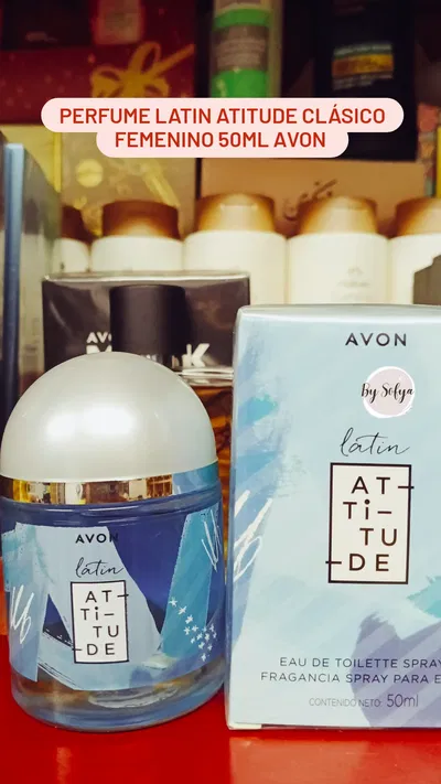 Perfume Latin Attitude Clásico femenino 50ml Avon