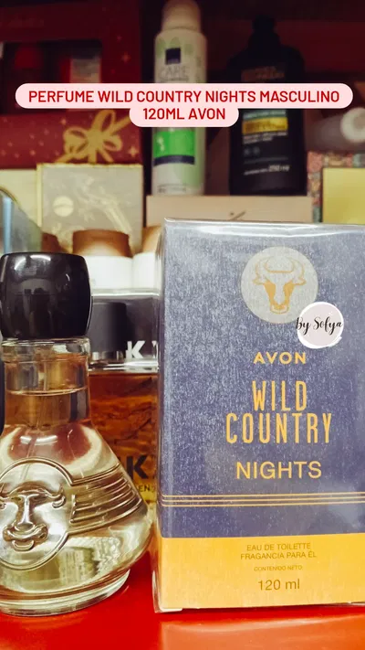 Perfume Wild Country Nights masculino 120ml Avon