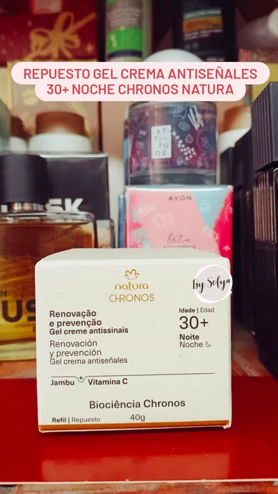 Repuesto Gel Crema Antiseñales 30+ Noche Chronos Natura
