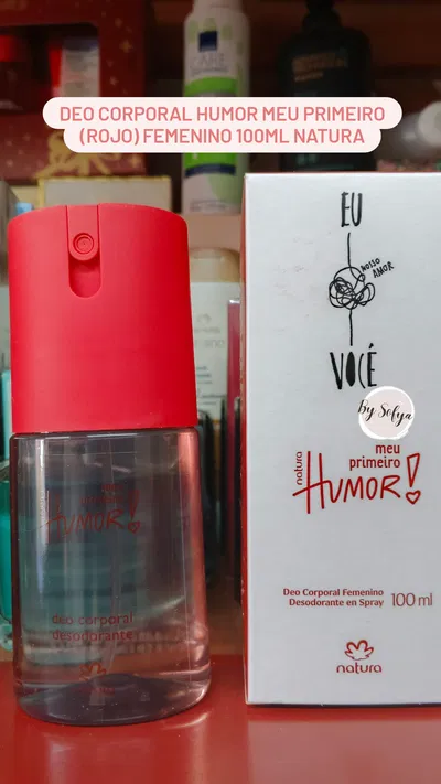 Deo Corporal Humor Meu Primeiro (rojo) femenino 100 ml Natura
