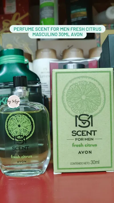 Perfume Scent For Men Fresh Citrus masculino 30ml Avon