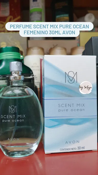 Perfume Scent Mix Pure Ocean femenino 30ml Avon