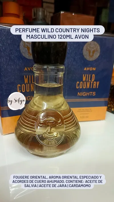 Perfume Wild Country Nights masculino 120ml Avon