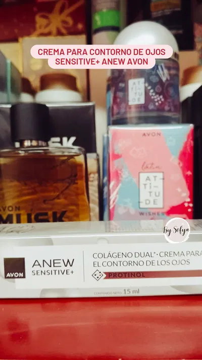 Crema para contorno de ojos Sensitive+ Anew Avon
