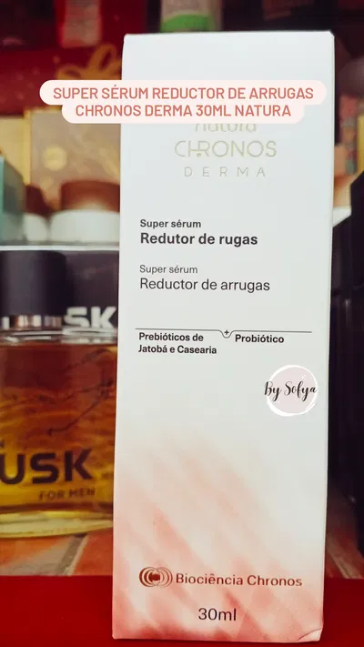 Super Sérum Reductor de Arrugas Chronos Derma 30ml Natura