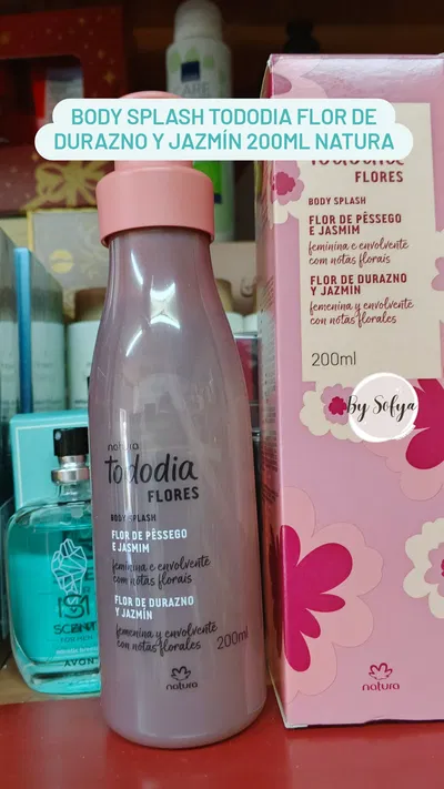 Body Splash Tododia Flor de Durazno y Jazmín 200ml Natura