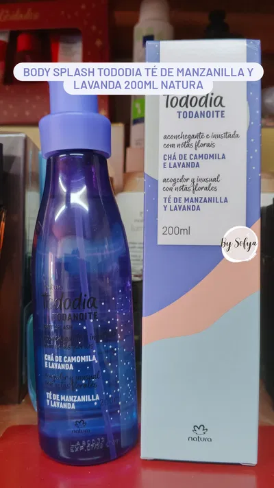 Body Splash Tododia Té de Manzanilla y Lavanda 200ml Natura