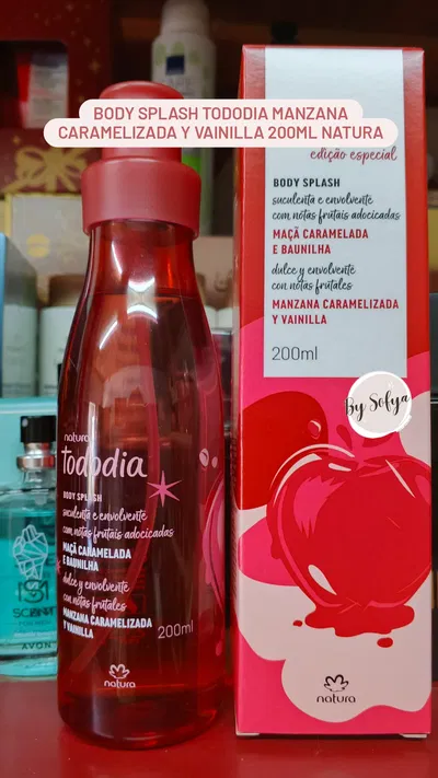 Body Splash Manzana Caramelizada y Vainilla Tododia 200ml Natura