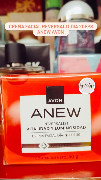 Crema Facial Reversalit Dia 20fps Anew Avon