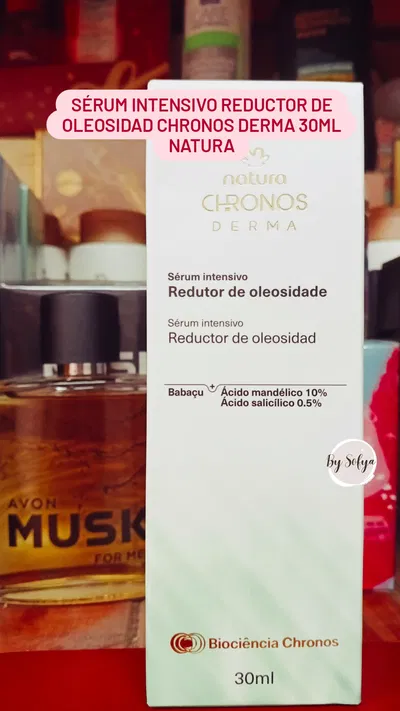 Sérum Intensivo Reductor de Oleosidad Chronos Derma 30ml Natura