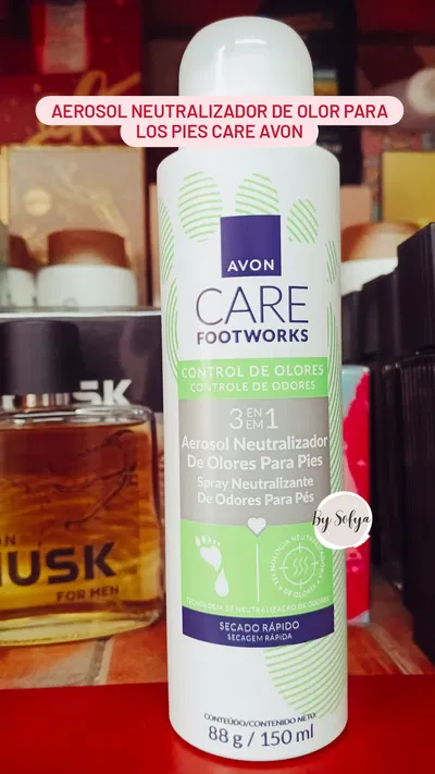 Aerosol neutralizador de olor para los pies Care Avon