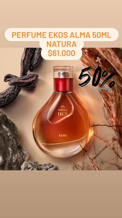 Perfume Ekos Alma 50ml Natura 