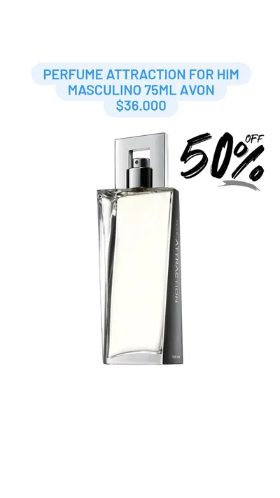 Perfume Attraction for Him masculino 75ml Avon