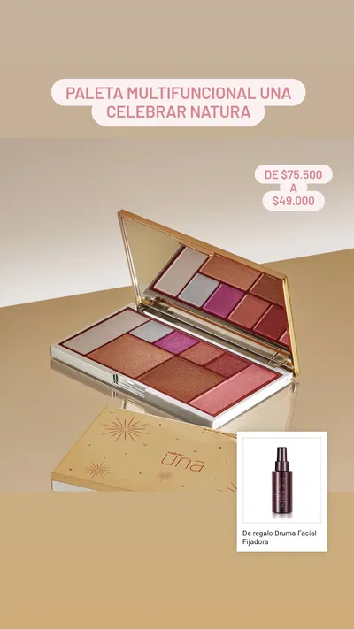 Paleta Multifuncional UNA Celebrar Natura