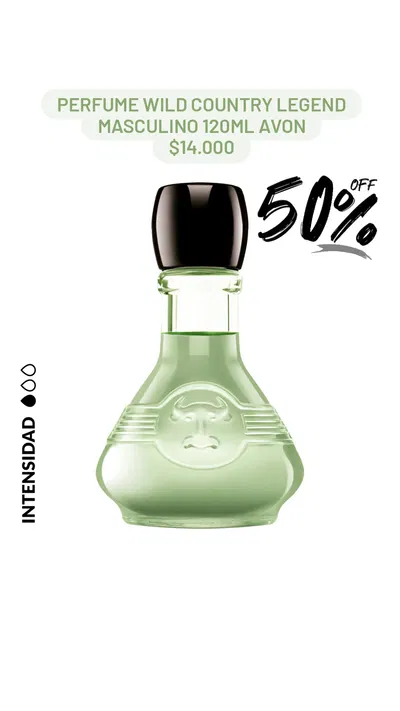 Perfume Wild Country Legend masculino 120ml Avon