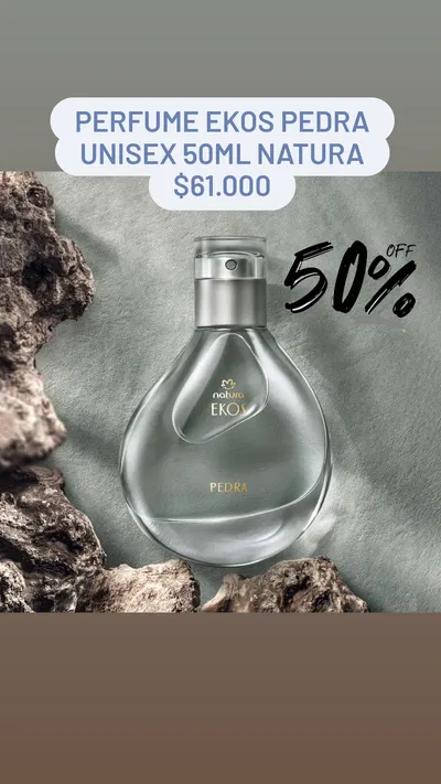Perfume Ekos Pedra 50ml Natura 