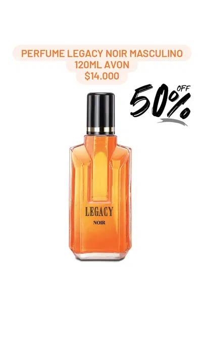 Perfume Legacy Noir masculino 120ml Avon