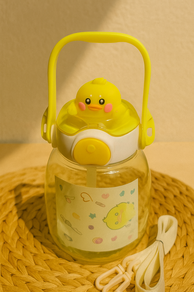 Botella de Agua Lovely Pets 1150ml Amarillo