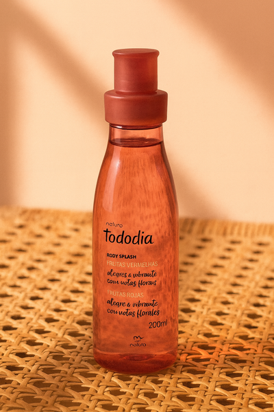 Body Splash Tododia Frutas rojas 200ml Natura 