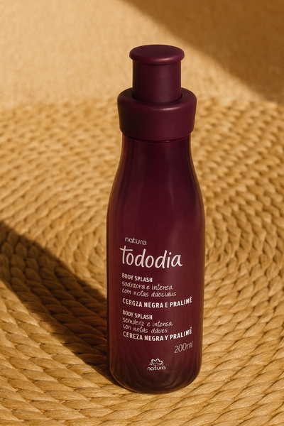 Body Splash Tododia Cereza Negra y Praline 200ml Natura 
