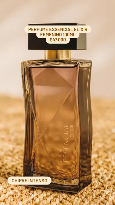 Perfume Essencial Elixir femenino 100ml Natura 