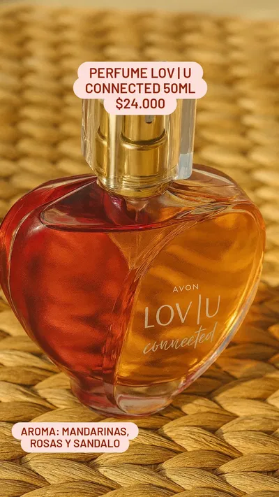 Perfume LOV | U Connected 50ml Avon