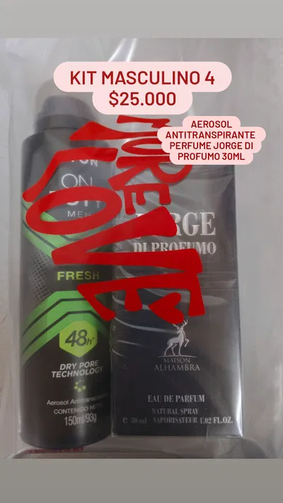 Kit Regalable Masculino 4