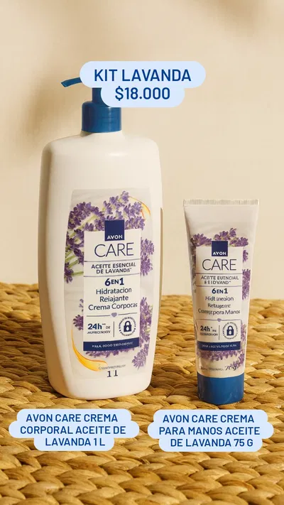 Kit Lavanda x2 Avon