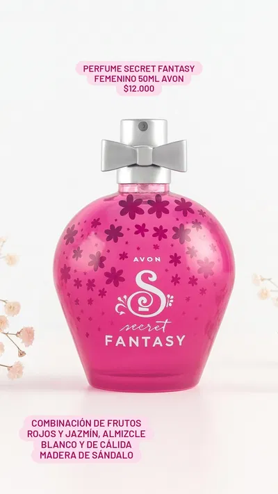 Perfume Secret Fantasy femenino 50ml Avon