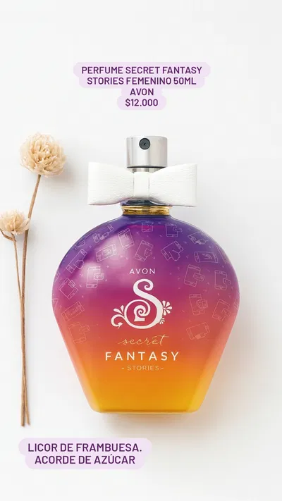 Perfume Secret Fantasy Stories femenino 50ml Avon